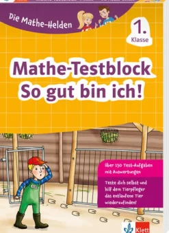 Die Mathe-Helden: Mathe-Testblock So gut bin ich! 1. Klasse*Klett Lerntraining Discount