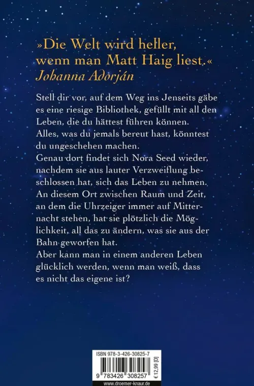 Droemer Taschenbuch Romane & Erzählungen|Nach Ländern*Die Mitternachtsbibliothek