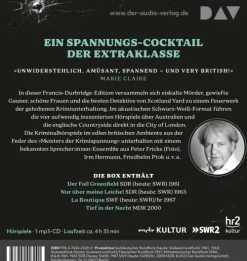 Die Non-Paul-Temples*Der Audio Verlag GmbH Clearance