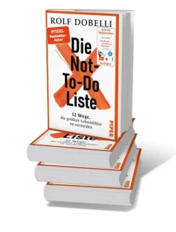 Piper Verlag GmbH Gesellschaft|Business & Karriere*Die Not-To-Do-Liste