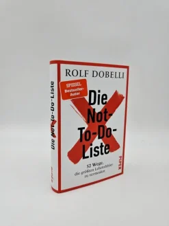 Piper Verlag GmbH Gesellschaft|Business & Karriere*Die Not-To-Do-Liste