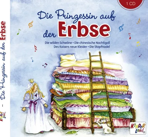 K75 Medienpark Kinder- & Jugendbücher·Märchen & Sagen*Die Prinzessin auf der Erbse,1 Audio-CD