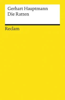 Reclam Verlag Gedichte & Drama-Die Ratten