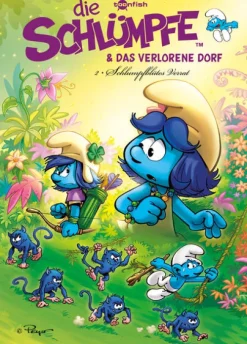 Splitter Verlag Comics-Die Schlümpfe und das verlorene Dorf. Band 2