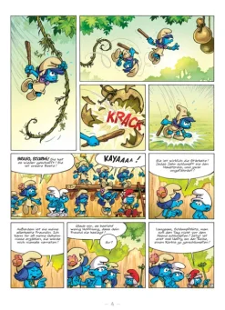 Splitter Verlag Comics-Die Schlümpfe und das verlorene Dorf. Band 2
