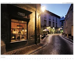 Edition Panorama GmbH Immerwährender Kalender-Die schönsten Cafés in Europa