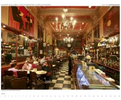 Edition Panorama GmbH Immerwährender Kalender-Die schönsten Cafés in Europa