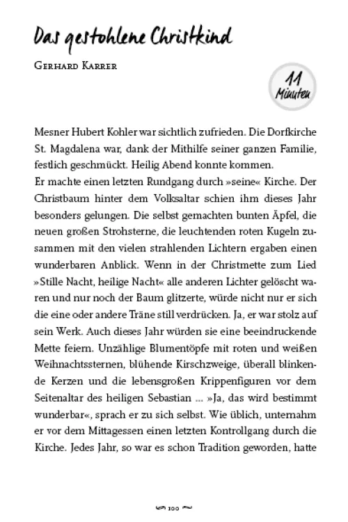 Die schönsten Kurzgeschichten zu Weihnachten*Camino Online