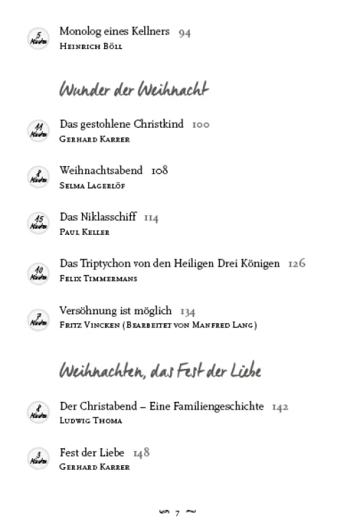 Die schönsten Kurzgeschichten zu Weihnachten*Camino Online