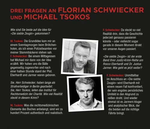 Knaur Taschenbuch Politthriller-Die siebte Zeugin