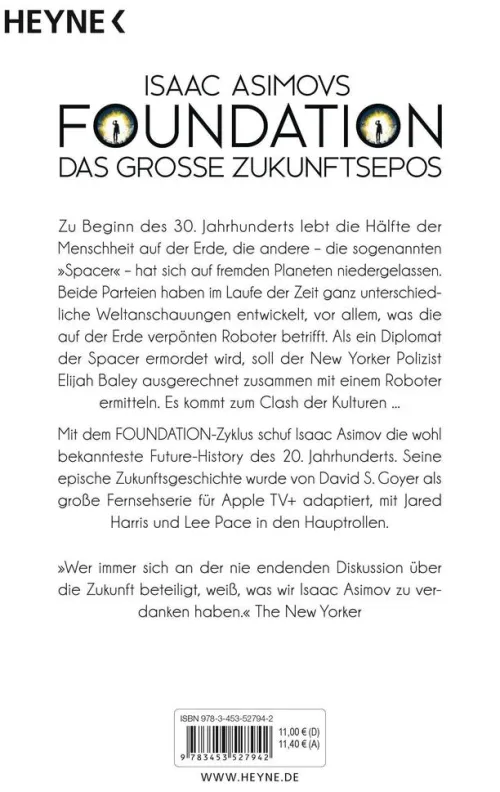 Heyne Taschenbuch Klassische Science Fiction-Die Stahlhöhlen