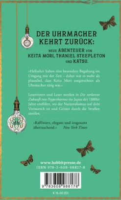 Klett-Cotta Verlag Asian Fantasy|Historische Fantasy-Die verlorene Zukunft von Pepperharrow