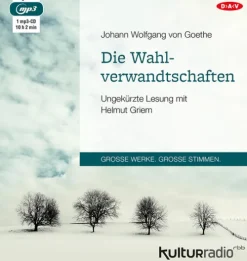 Der Audio Verlag GmbH Romane·Klassiker-Die Wahlverwandtschaften