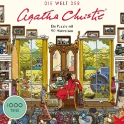 Laurence King Verlag GmbH Puzzles & Puzzlezubehör|Familien- & Gesellschaftsspiele-Die Welt der Agatha Christie