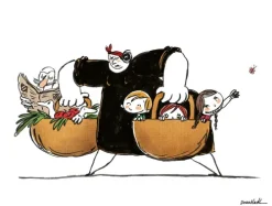 Residenz Cartoons-Die Welt der Frau