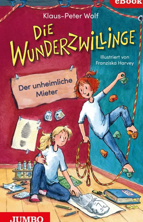 Kinder Jumbo Bilderbücher-Die Wunderzwillinge. Der unheimliche Mieter
