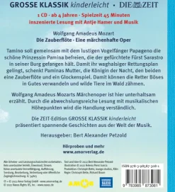 Kinder Amor Verlag GmbH Kinder- & Jugendbücher·Bilderbücher-Die Zauberflöte. Eine märchenhafte Oper.