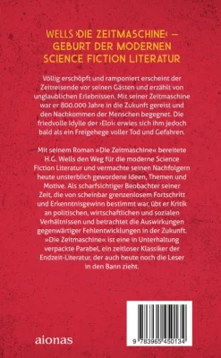 aionas Steampunk-Die Zeitmaschine. H. G. Wells. Ein Science Fiction Roman