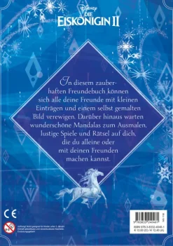Panini Verlags GmbH Freundebücher-Disney Die Eiskönigin 2: Mein Freundebuch