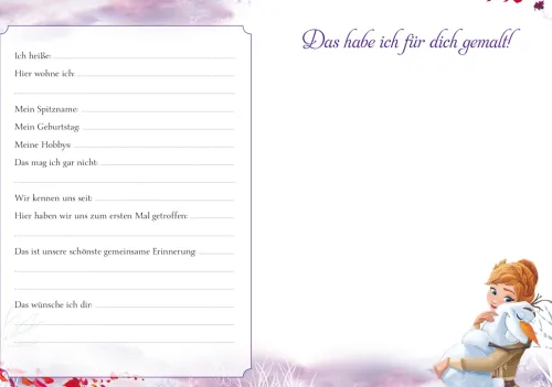 Panini Verlags GmbH Freundebücher-Disney Die Eiskönigin 2: Mein Freundebuch