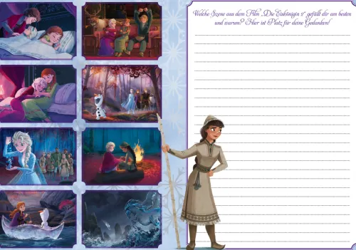 Panini Verlags GmbH Freundebücher-Disney Die Eiskönigin 2: Mein Freundebuch