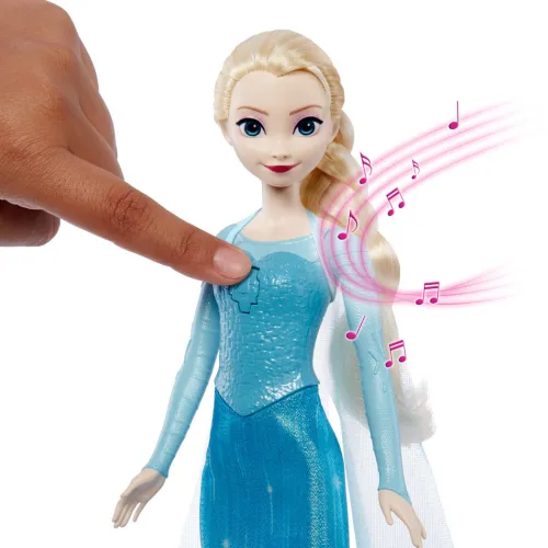 Mattel Puppen & Stofftiere-Disney Die Eiskönigin Singende Puppe Elsa "Lass jetzt los" (D, I, E, F)