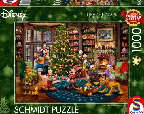 Disney, Mickey & Minnie Trimming The Tree*Schmidt Spiele GmbH Clearance