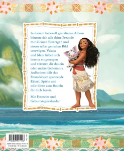 Panini Verlags GmbH Freundebücher-Disney Vaiana: Meine Freunde