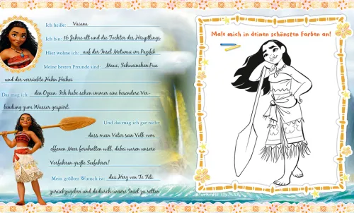 Panini Verlags GmbH Freundebücher-Disney Vaiana: Meine Freunde