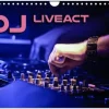 Calvendo Wandkalender-DJ Liveact (Wandkalender 2026 DIN A4 quer), Monatskalender
