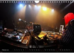 Calvendo Wandkalender-DJ Liveact (Wandkalender 2026 DIN A4 quer), Monatskalender