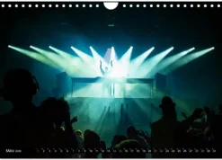 Calvendo Wandkalender-DJ Liveact (Wandkalender 2026 DIN A4 quer), Monatskalender