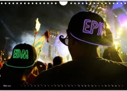 Calvendo Wandkalender-DJ Liveact (Wandkalender 2026 DIN A4 quer), Monatskalender
