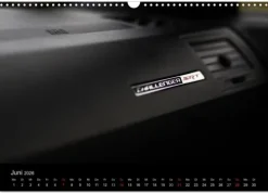 Calvendo Wandkalender-Dodge Challenger SRT8 (Wandkalender 2026 DIN A3 quer), Monatskalender