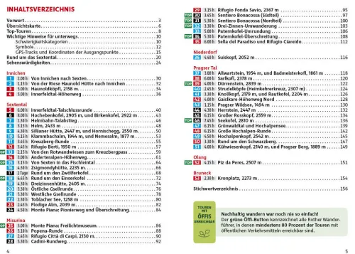 Dolomiten - Sextner Dolomiten, Rother Wanderführer*Bergverlag Rother Online