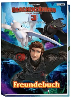 Panini Verlags GmbH Freundebücher*Drachenzähmen leicht gemacht 3: Die geheime Welt: Freundebuch