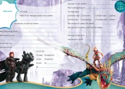 Panini Verlags GmbH Freundebücher*Drachenzähmen leicht gemacht 3: Die geheime Welt: Freundebuch