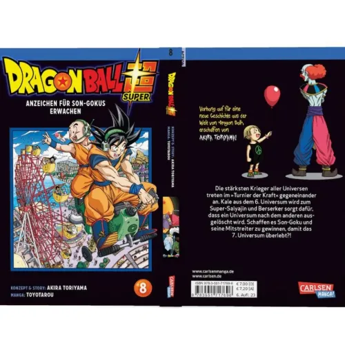 Dragon Ball Super 8*Carlsen Verlag GmbH Clearance