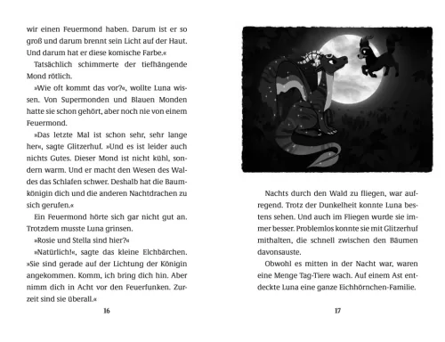 Dragon Girls - Luna, der Monddrache*dtv Verlagsgesellschaft New