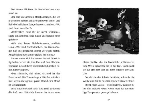 Dragon Girls - Luna, der Monddrache*dtv Verlagsgesellschaft New