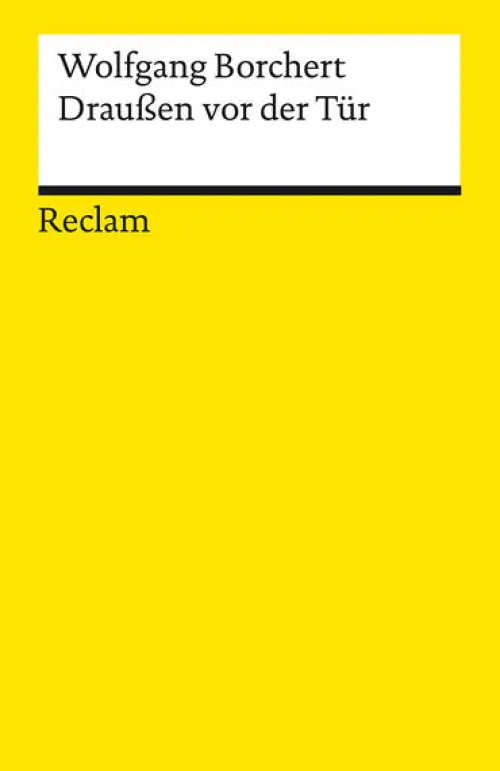 Reclam Philipp Jun. Gedichte & Drama-Draußen vor der Tür