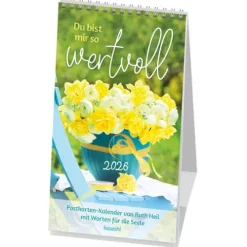 Kawohl Postkartenkalender*Du bist mir so wertvoll 2026