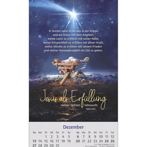 Kawohl Postkartenkalender*Du bist mir so wertvoll 2026