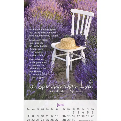 Kawohl Postkartenkalender*Du bist mir so wertvoll 2026