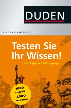 Duden Lexika & Sprachen-Allgemeinbildung - Testen Sie Ihr Wissen!