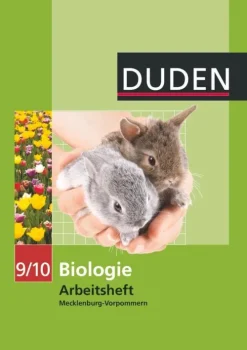 Duden Schulbuch Nach Fächern·Biologie-Duden Biologie 9/10 Arbeitsheft. Mecklenburg Vorpommern Realschule