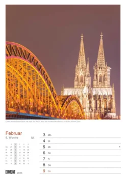 DuMont Kalenderverlag Wochenkalender-DUMONT - In Deutschland unterwegs 2026 - Wochenkalender 21 x 30 cm, Wandkalender mit 53 Reisezielen, für Natur- und Kulturliebhaber
