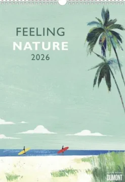 DUMONT - Rivers: Feeling Nature 2026 - Wandkalender 30x42 cm - Outdoor-Illustrationen von Henry Rivers, dekorative Poster im minimalistischen Design*DuMont Kalenderverlag Discount