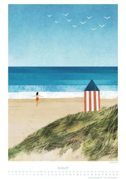 DUMONT - Rivers: Feeling Nature 2026 - Wandkalender 30x42 cm - Outdoor-Illustrationen von Henry Rivers, dekorative Poster im minimalistischen Design*DuMont Kalenderverlag Discount