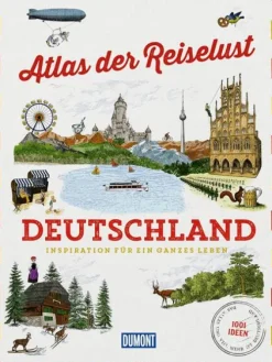 Dumont Reise Vlg GmbH + C Radreisen & Radtouren*DuMont Bildband Atlas der Reiselust Deutschland